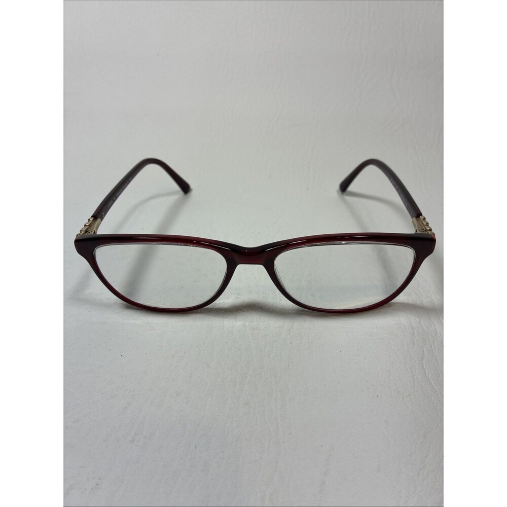 Alexander Collection Amina Burgundy Eyeglass Frames 57-18-145